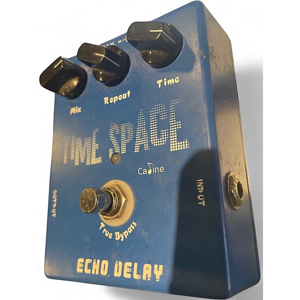 Used Echo Delay TIME SPACE Bass Effect Pedal