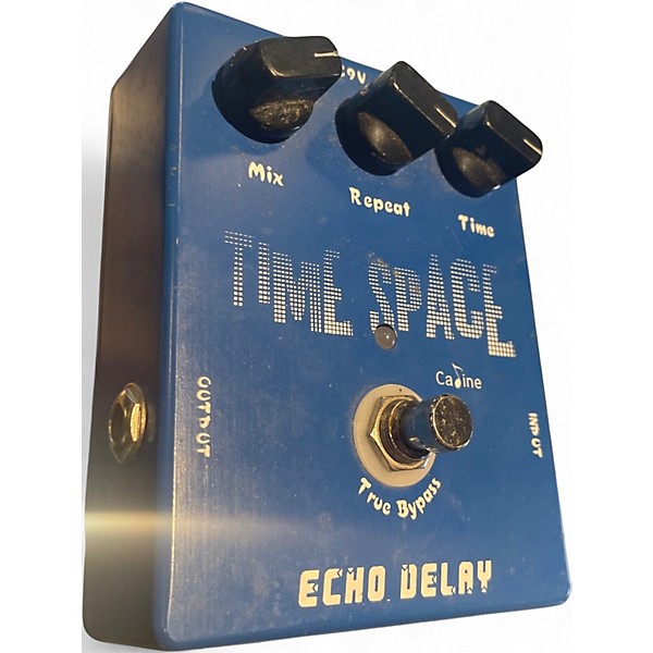 Used Echo Delay TIME SPACE Bass Effect Pedal