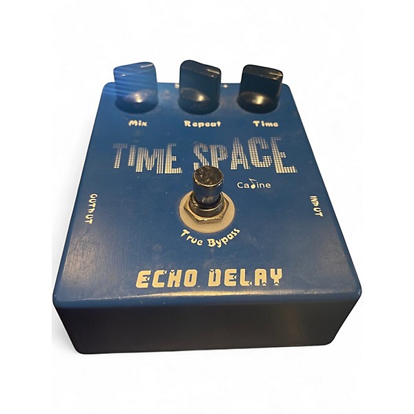Used Echo Delay TIME SPACE Bass Effect Pedal