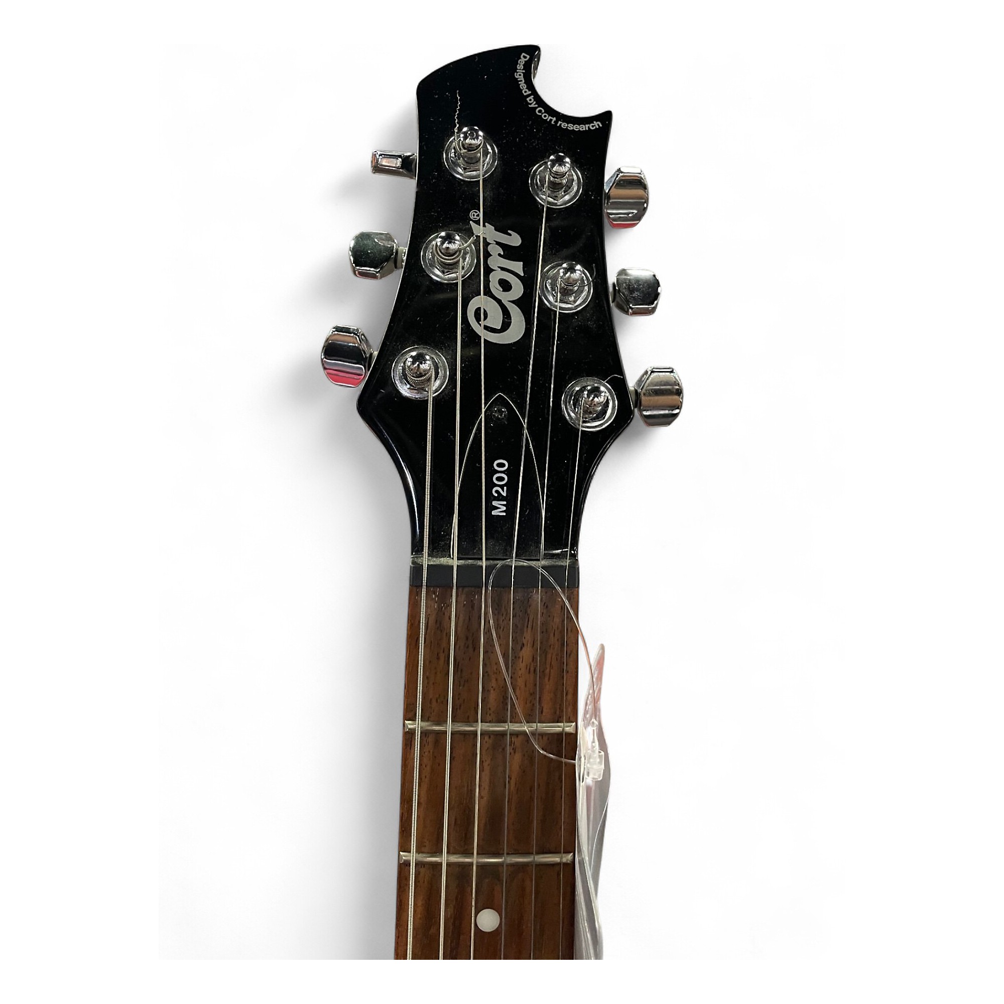 Used Cort M200 Black Solid Body Electric Guitar Black | Guitar Center