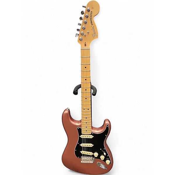 Used Fender American Performer Stratocaster SSS PINK MIST Solid Body Electric Guitar