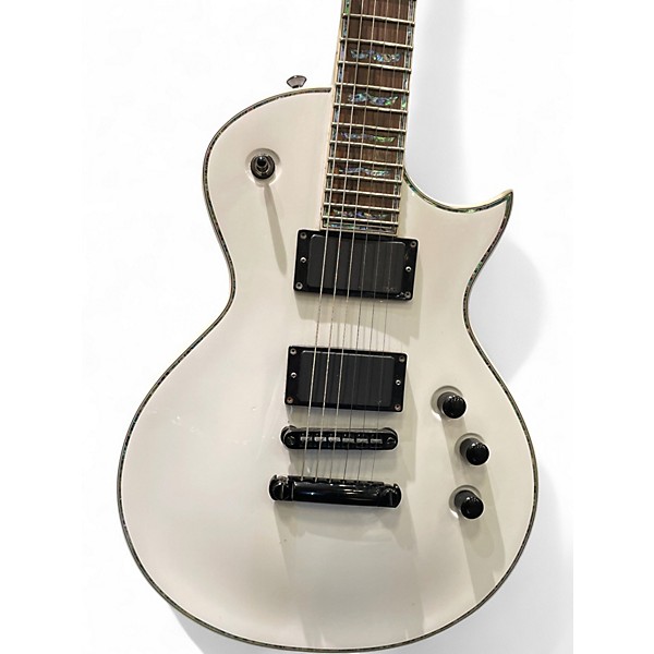 Used ESP LTD EC1000 Snow White Solid Body Electric Guitar