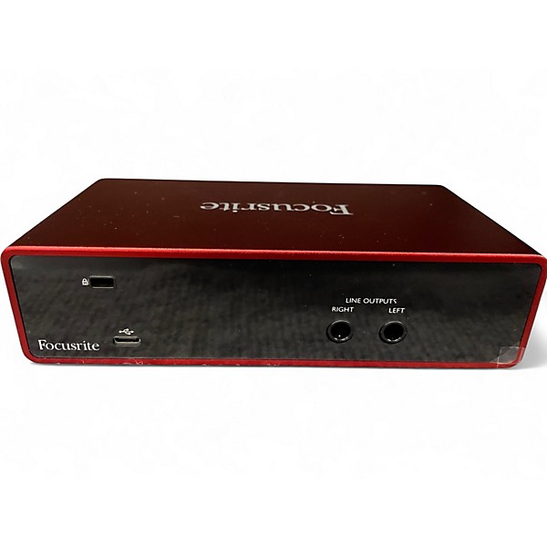 Used Focusrite Scarlett 2i2 Audio Interface