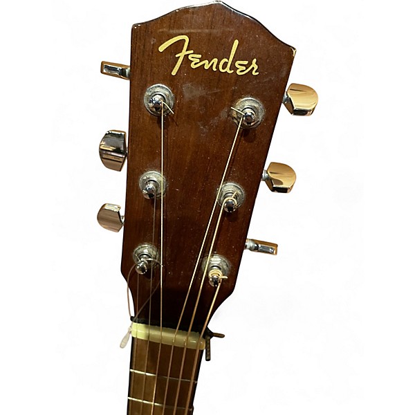Used Fender CC60SCE LH Natural Acoustic Electric Guitar