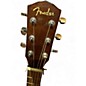 Used Fender CC60SCE LH Natural Acoustic Electric Guitar