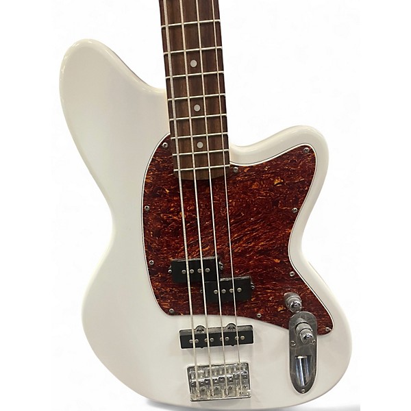 Used Ibanez TMB100 Alpine White Electric Bass Guitar