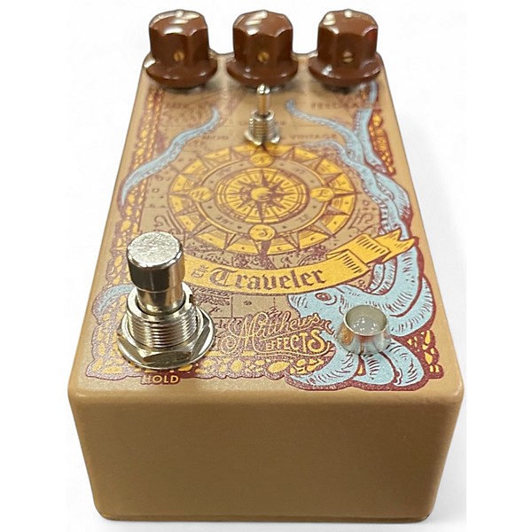 Used Matthews Effects The Traveler Exploratory Reverb Effect Pedal