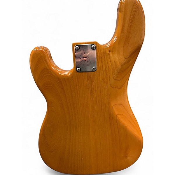 Used Warmoth P BASS NATURAL Electric Bass Guitar