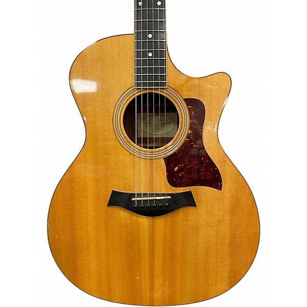Used Taylor 414CE Natural Acoustic Electric Guitar