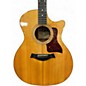 Used Taylor 414CE Natural Acoustic Electric Guitar