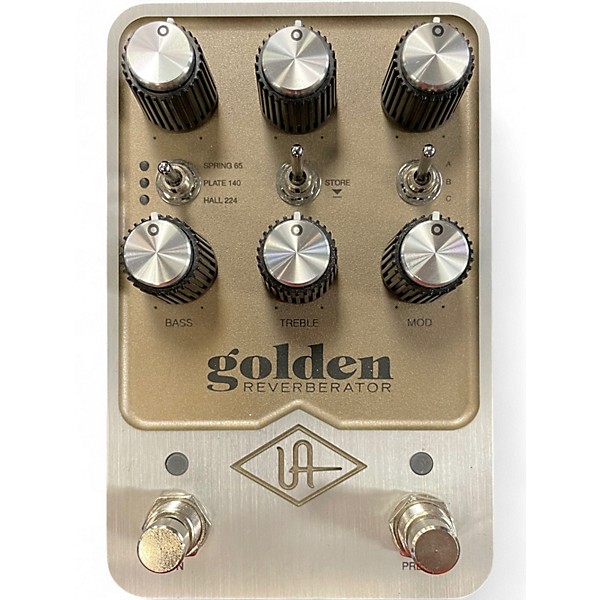 Used Universal Audio Golden Reverberator Effect Pedal