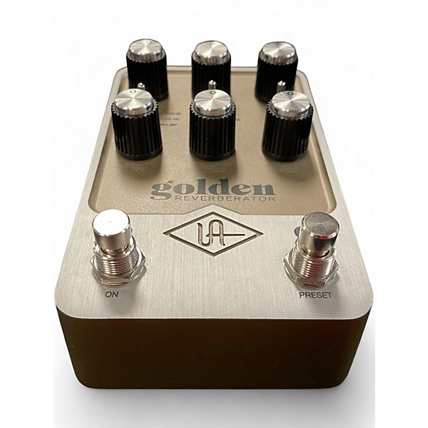 Used Universal Audio Golden Reverberator Effect Pedal