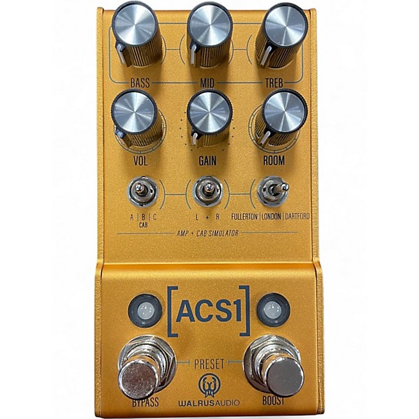 Used Walrus Audio Mako Series ACS1 Amp/Cab Simulator Effect Pedal