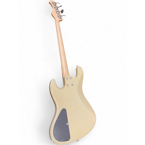 Used 2020s Sadowsky Guitars MetroLine 21-fret Vintage J/J Bass Vintage Yellow Electric Bass Guitar
