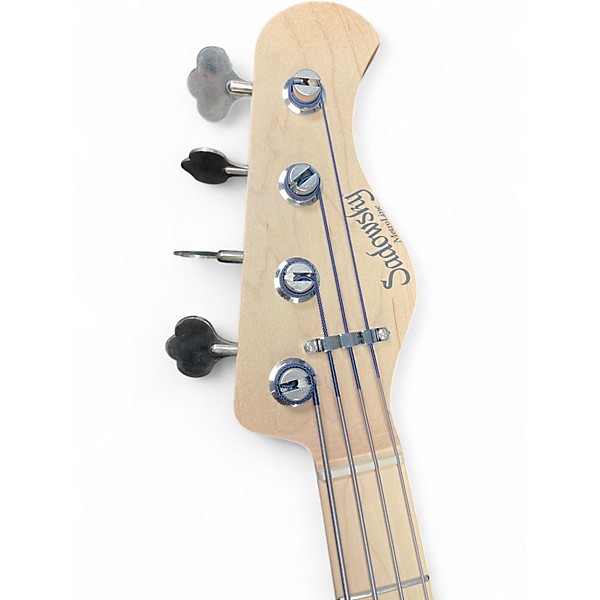 Used 2020s Sadowsky Guitars MetroLine 21-fret Vintage J/J Bass Vintage Yellow Electric Bass Guitar