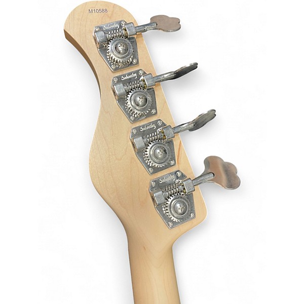 Used 2020s Sadowsky Guitars MetroLine 21-fret Vintage J/J Bass Vintage Yellow Electric Bass Guitar