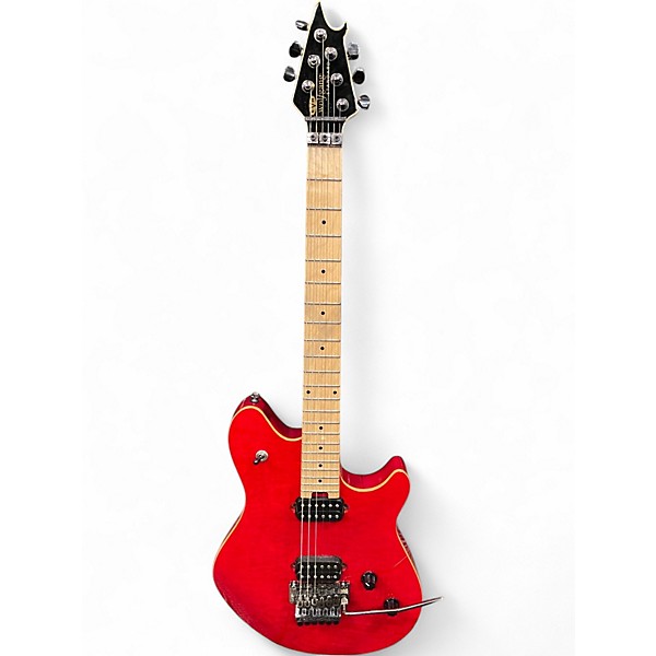 Used EVH Wolfgang WG Standard QM Wine Red Solid Body Electric Guitar