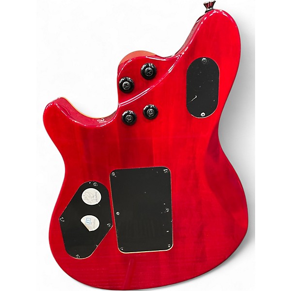 Used EVH Wolfgang WG Standard QM Wine Red Solid Body Electric Guitar