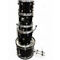 Used Yamaha 5 Piece Gigmaker Black Drum Kit thumbnail