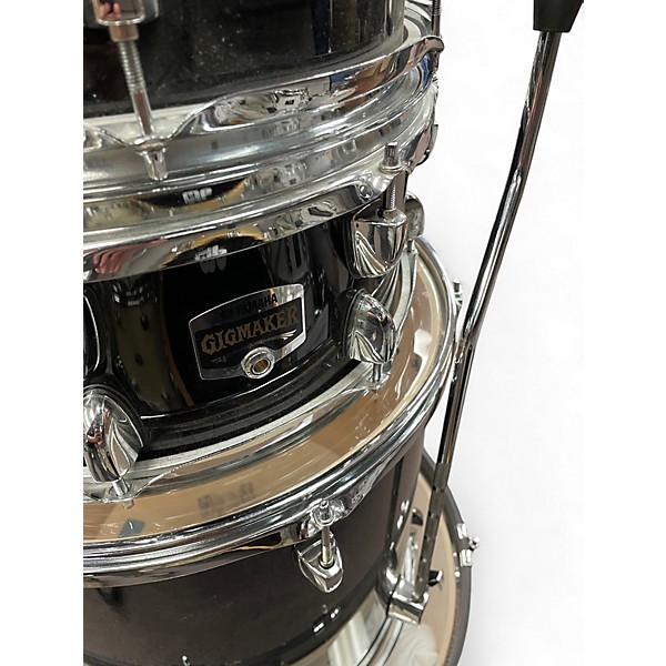 Used Yamaha 5 Piece Gigmaker Black Drum Kit