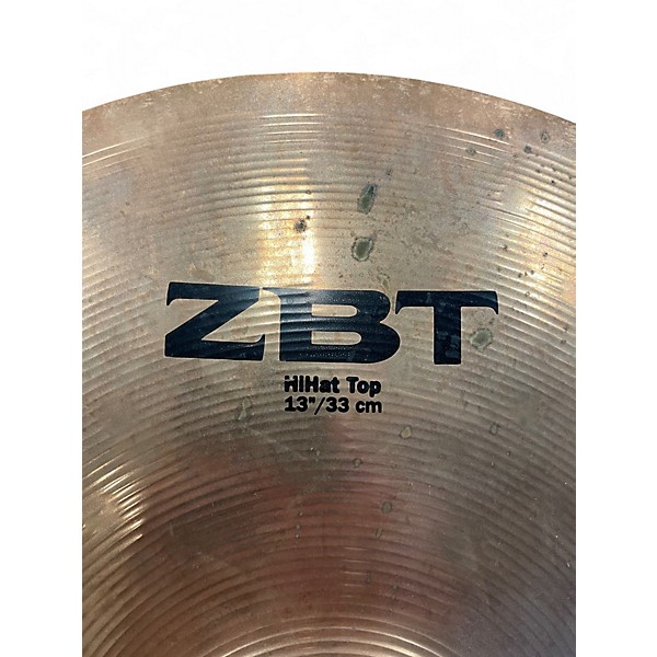 Used Zildjian 13in ZBT Rock Hi Hat Pair Cymbal