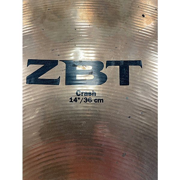 Used Zildjian 14in ZBT Crash Cymbal