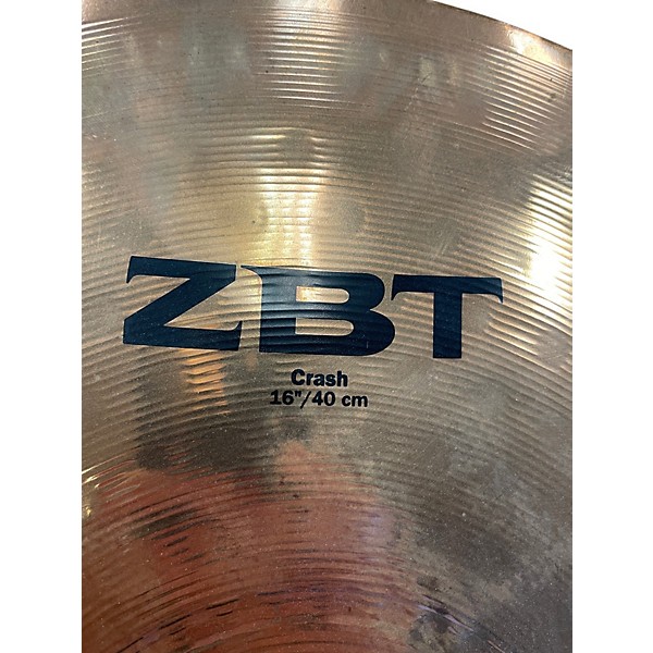 Used Zildjian 16in ZBT Crash Cymbal
