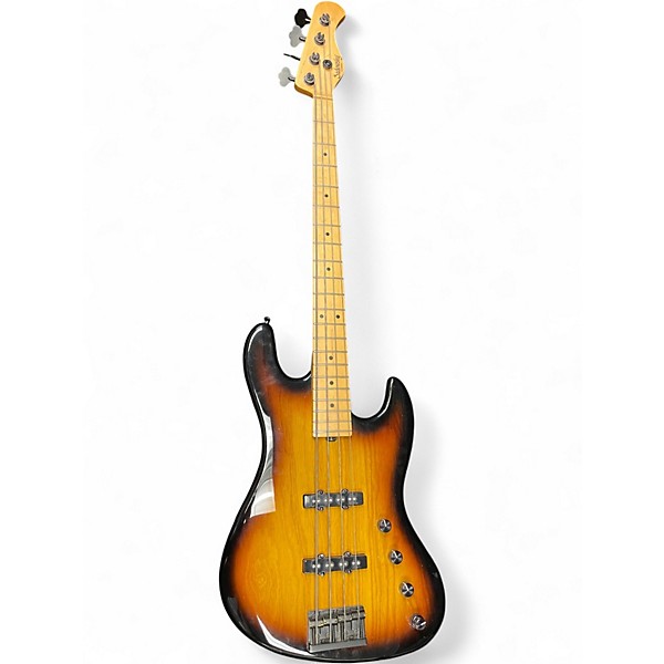 Used 2010s Sadowsky Guitars MetroLine 21-fret J/J Bass 2 Color Sunburst Electric Bass Guitar