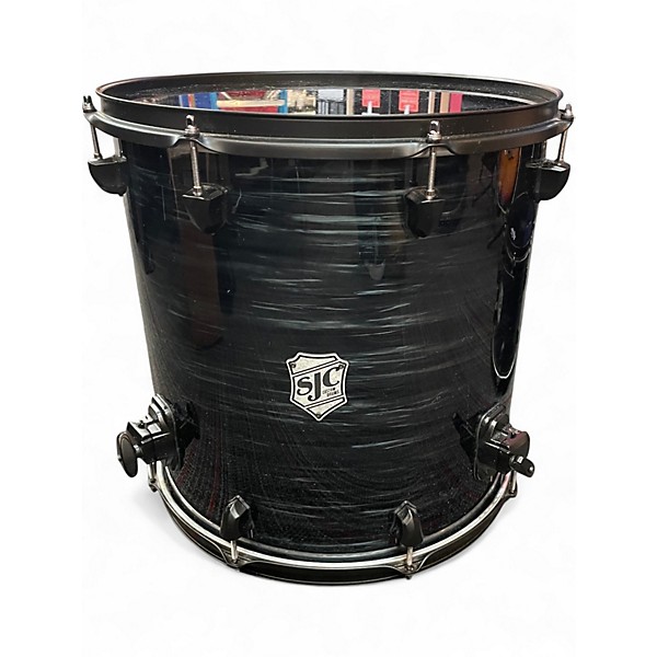 Used 2021 SJC Drums 3 Piece SJC Custom Maple Midnight Pearloid Drum Kit