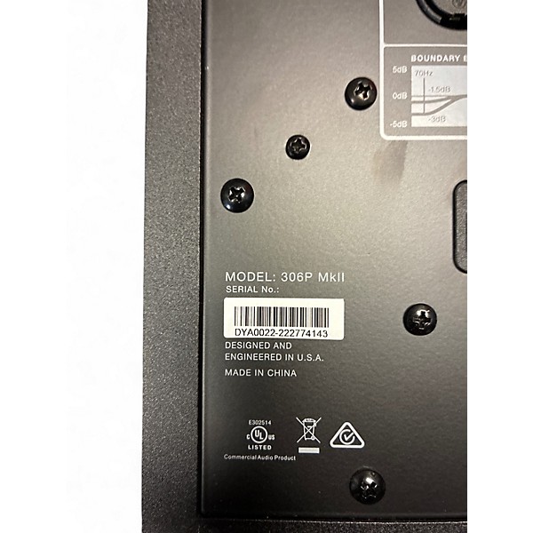 Used JBL 306P MKII Powered Monitor