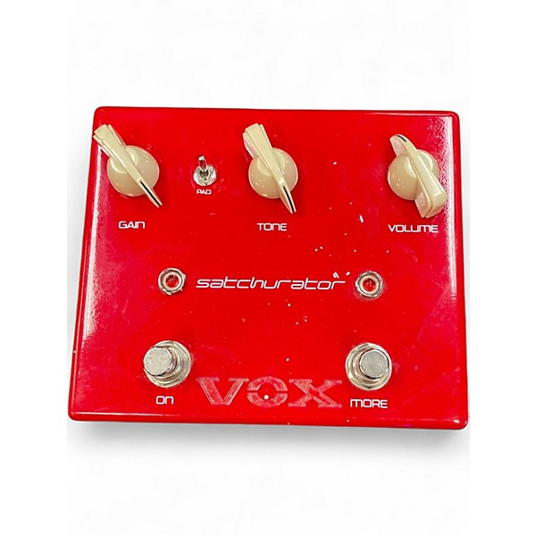 Used VOX JSDS Joe Satriani Satchurator Distortion Effect Pedal