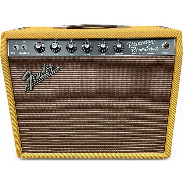 Used Fender Limited Edition Eminence Cannabis Rex 65 Princeton Reverb Tube Guitar Combo Amp