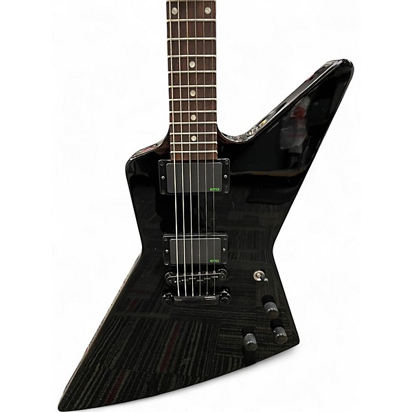 Used 2024 Gibson 80'S EXPLORER BLACK Solid Body Electric Guitar