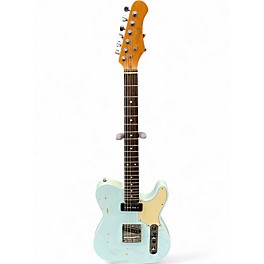 Used Stagg SET-CST Sky Blue Solid Body Electric Guitar