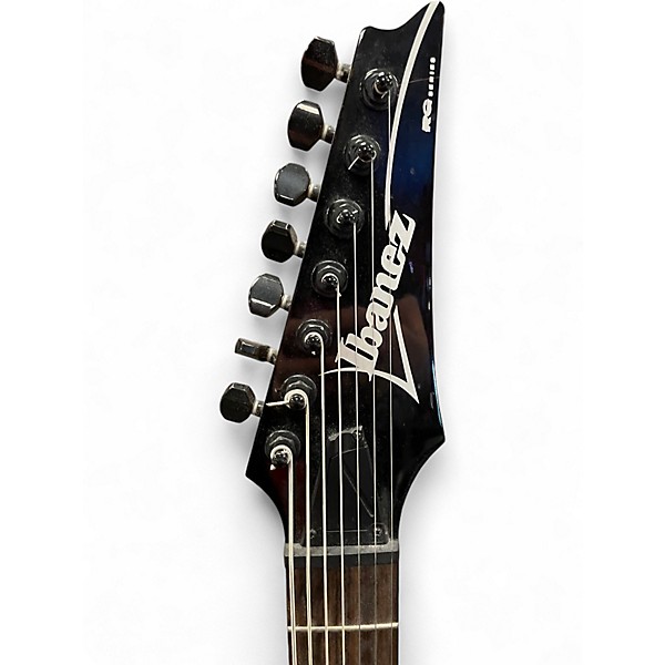 Used Ibanez RG7421 RG Series BLUE BURST Solid Body Electric Guitar
