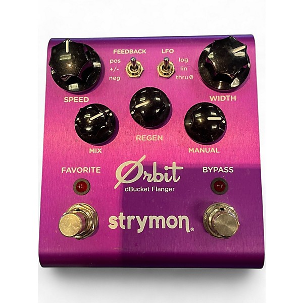 Used Strymon Orbit dBucket Flanger Effect Pedal