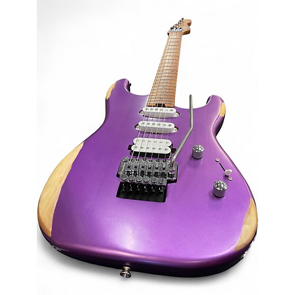 Used Sbs vs200 Purple Solid Body Electric Guitar
