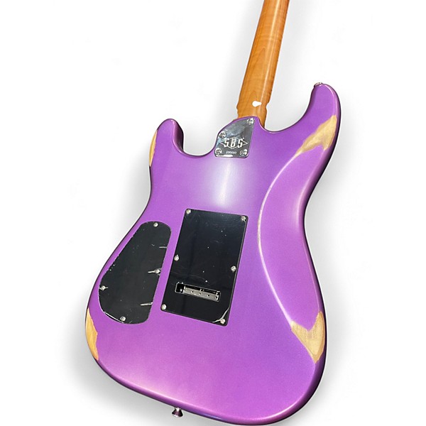 Used Sbs vs200 Purple Solid Body Electric Guitar