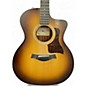 Used Taylor 214ce-k SB 2 Tone Sunburst Acoustic Electric Guitar