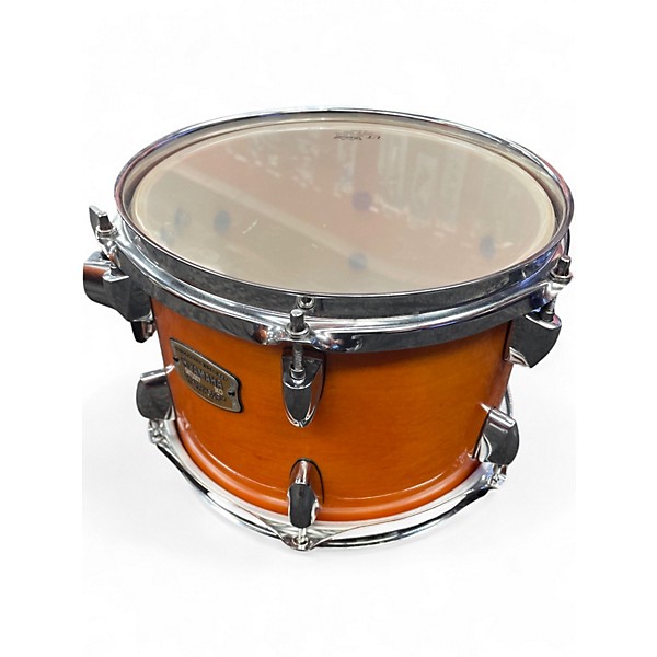 Used Yamaha 5 Piece stage custom Orange Drum Kit