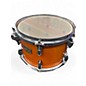 Used Yamaha 5 Piece stage custom Orange Drum Kit