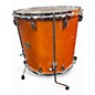 Used Yamaha 5 Piece stage custom Orange Drum Kit