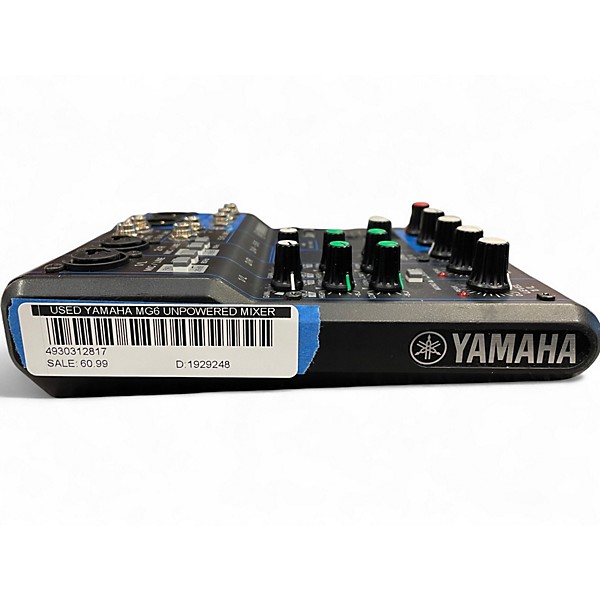 Used Yamaha MG6 Unpowered Mixer