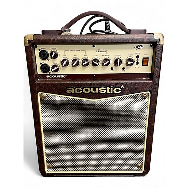 Used Acoustic A20 20W Acoustic Guitar Combo Amp