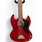 Used Epiphone SG BASS Candy Apple Red Electric Bass Guitar