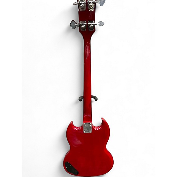 Used Epiphone SG BASS Candy Apple Red Electric Bass Guitar