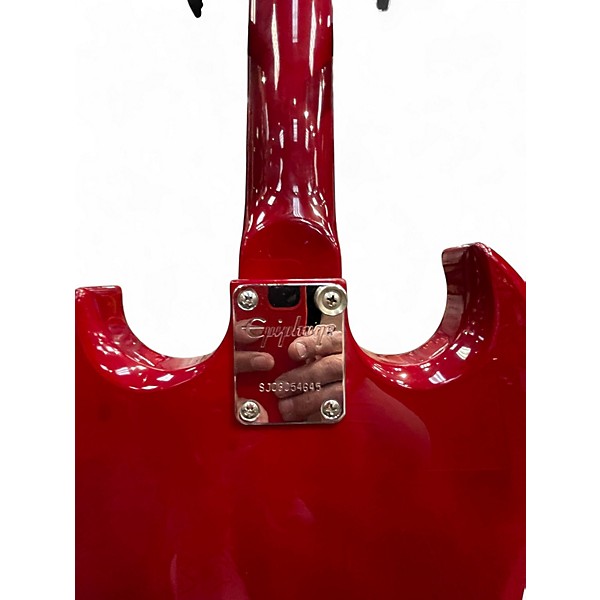 Used Epiphone SG BASS Candy Apple Red Electric Bass Guitar
