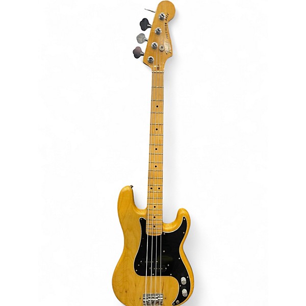 Vintage 1978 Fender Precision Bass Natural Electric Bass Guitar