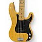Vintage 1978 Fender Precision Bass Natural Electric Bass Guitar