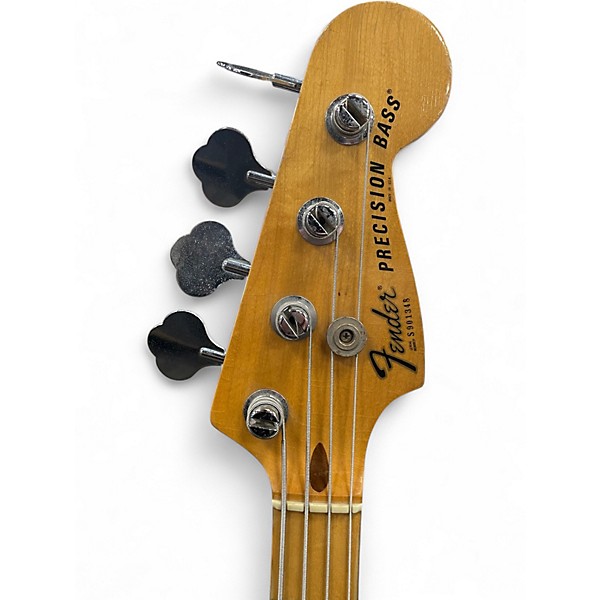 Vintage 1978 Fender Precision Bass Natural Electric Bass Guitar